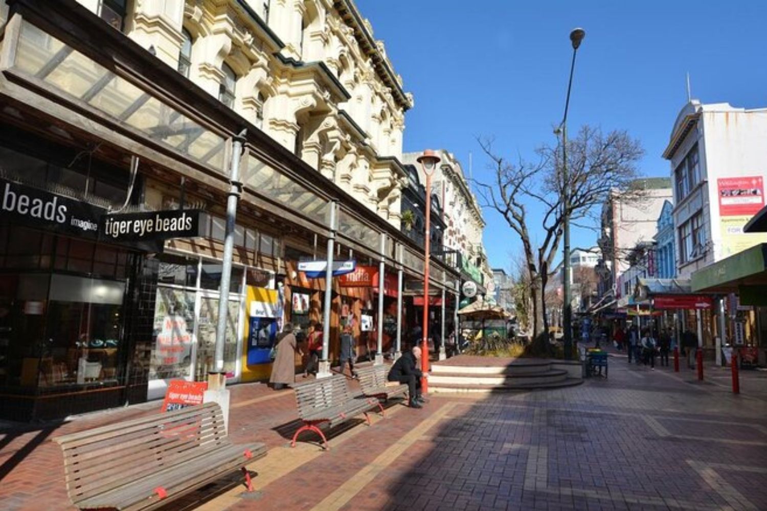 Cuba Street is packed with quirky shops