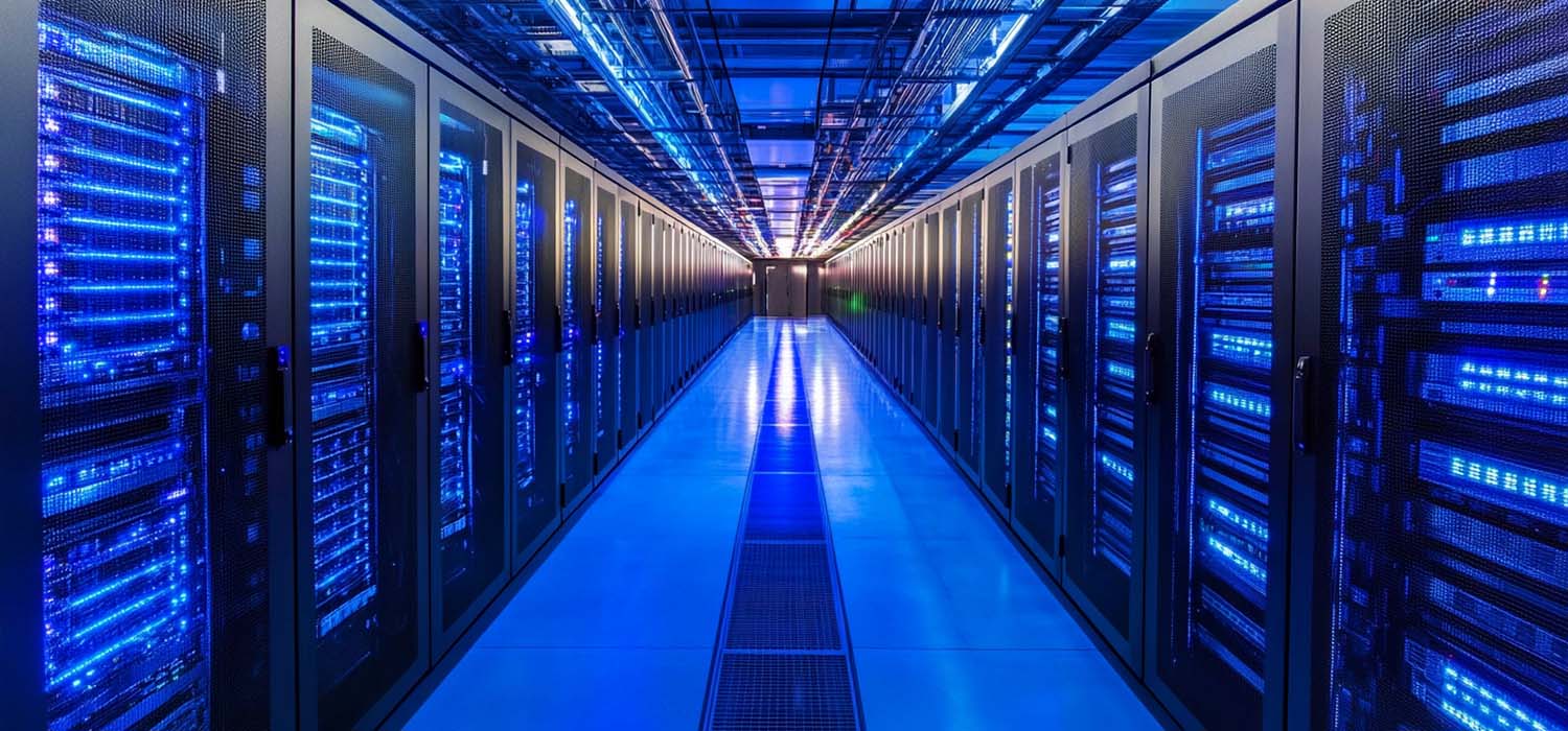 Illustration of cloud-based SECaaS solutions protecting business data and systems.