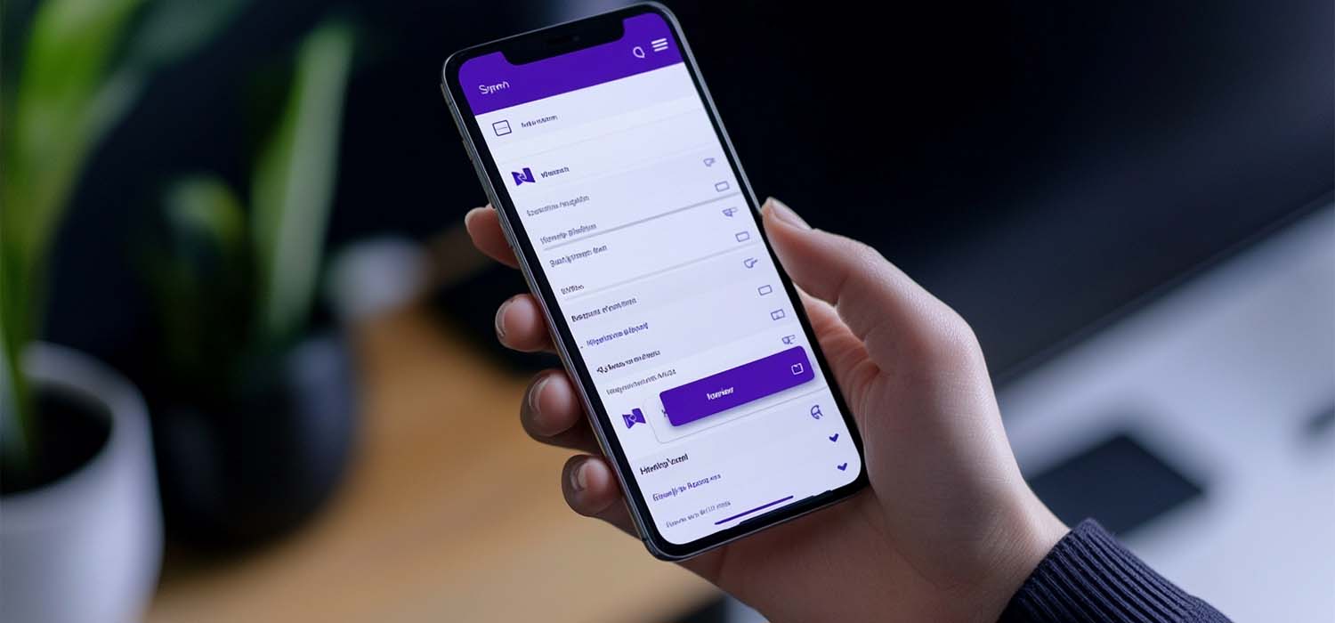 Mobile app view of Yahoo Mail’s spam folder and filtering options.
