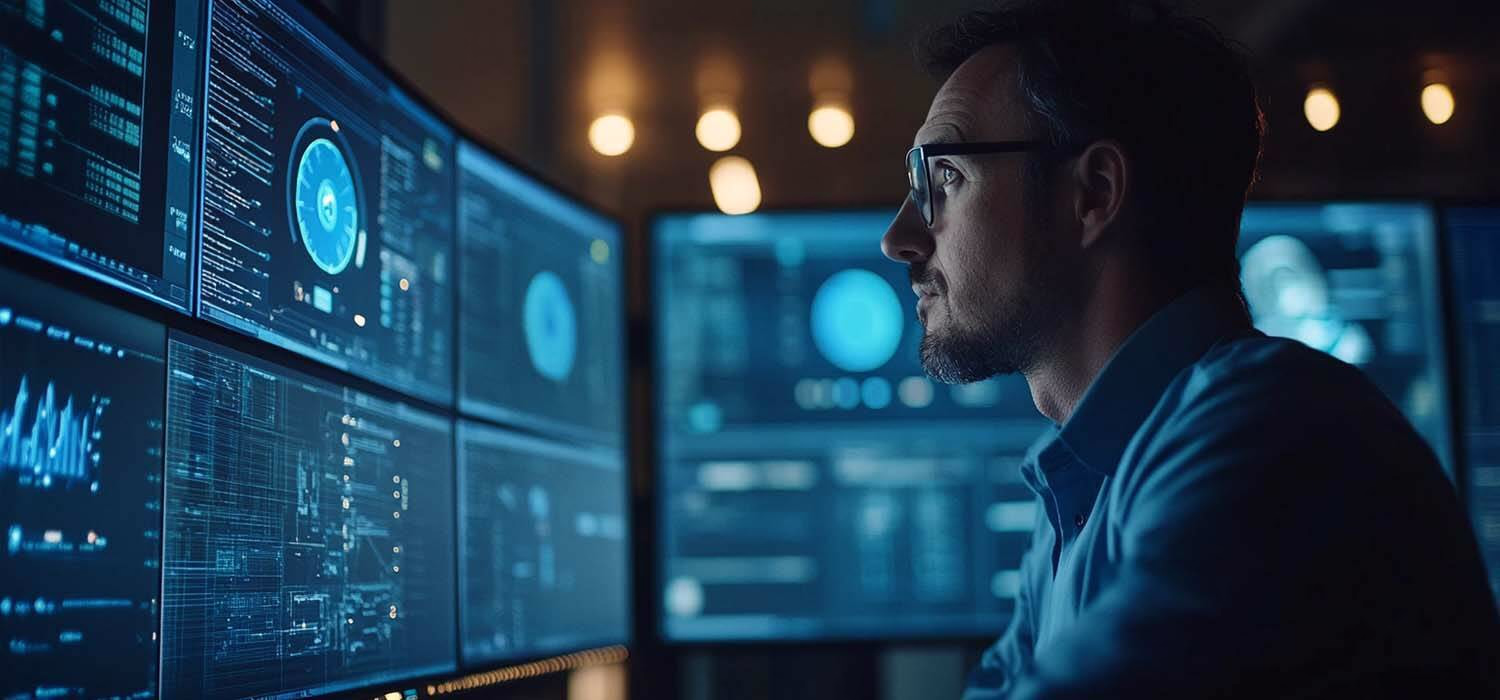 it professional planning it infrastructure on digital tablet