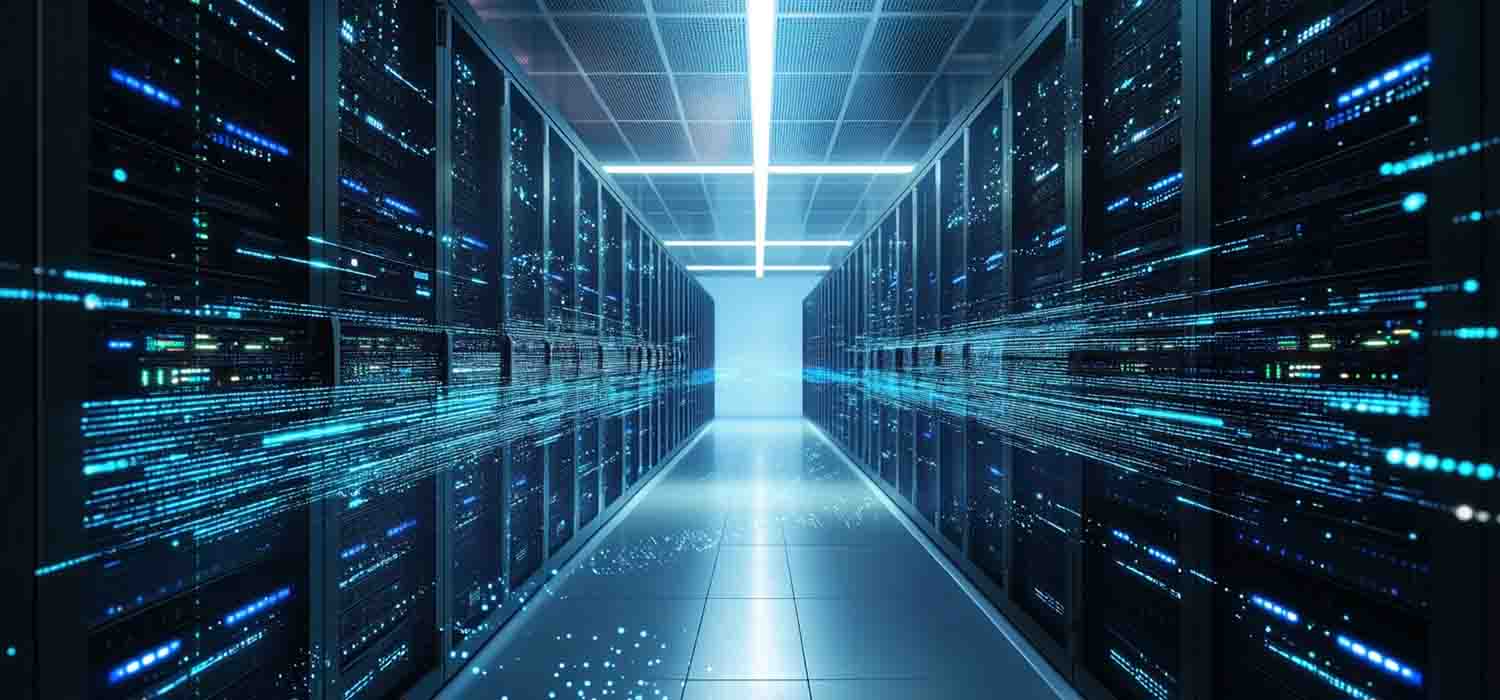 Modern company IT infrastructure solutions for business growth