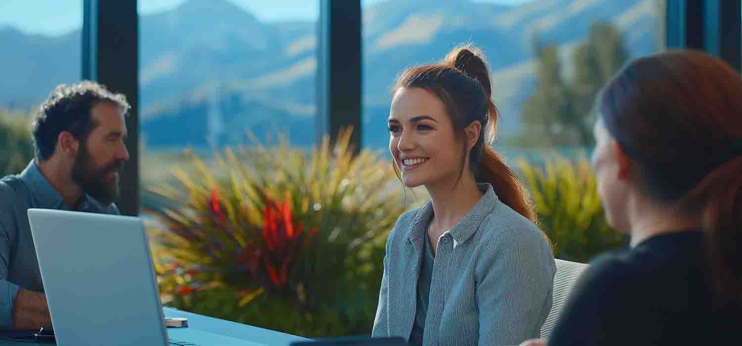 Service desk analyst providing remote support to a New Zealand business team