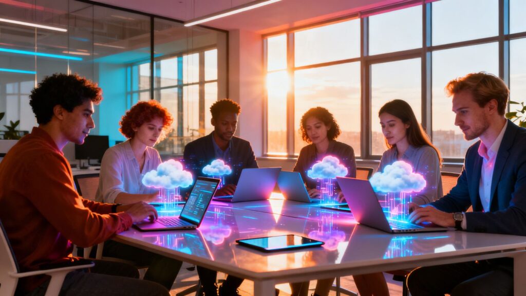 Cloud services enabling business growth in 2026.