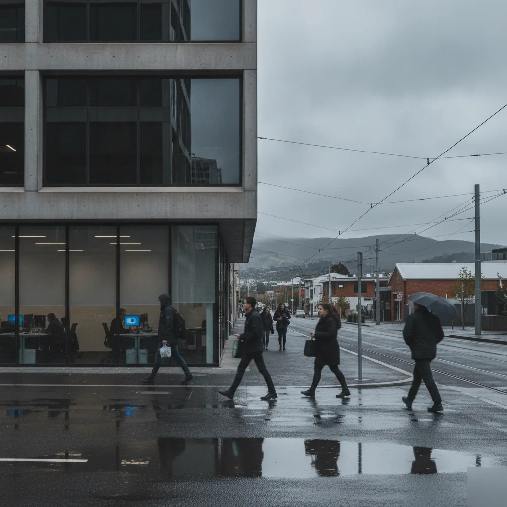 Christchurch business district, where OxygenIT helps businesses put AI governance in place
