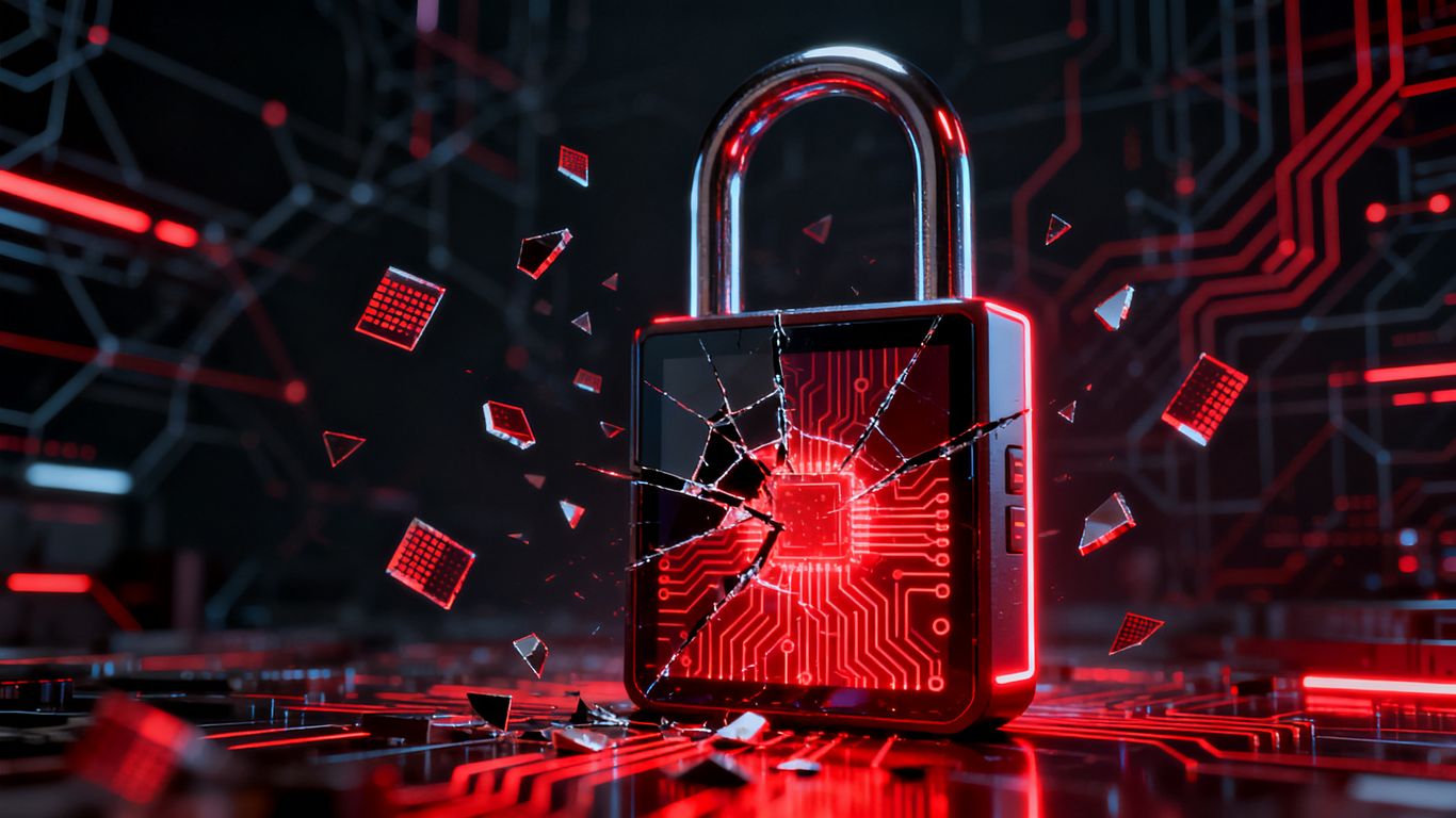 Cybersecurity news illustration showing an incident response concept